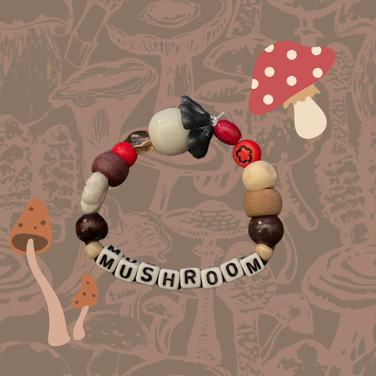 Mushroom Bracelet